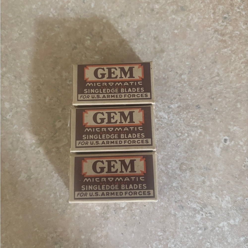 GEM Micromatic Single Edge Blades